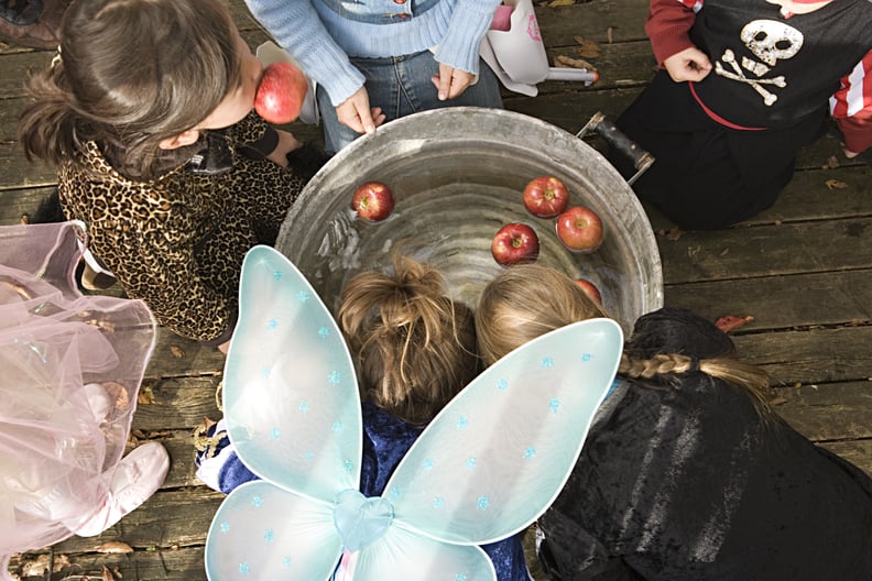 Halloween Party Game: Apple Bobbing