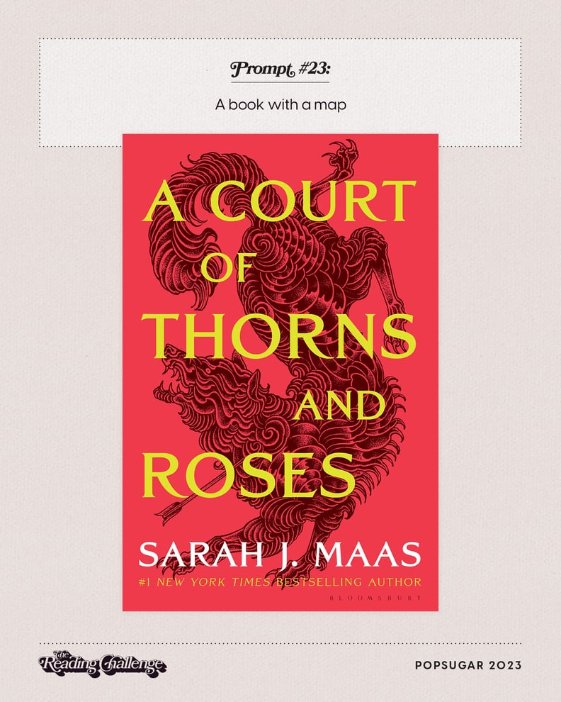 A book with a map
