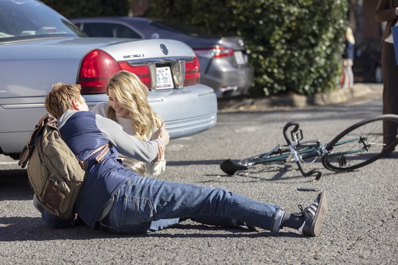 THE OTHER ZOEY, from left: Drew Starkey, Josephine Langford, 2023.  ph: Kent Smith /   Brainstorm Media /Courtesy Everett Collection