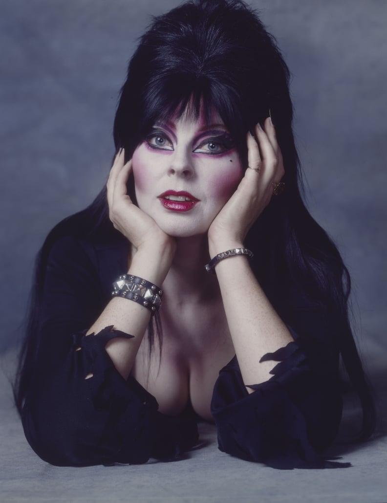 Cassandra Peterson as Elvira poses for a portrait in 1983